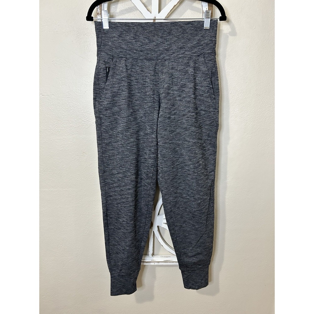 Athleta Venice Jogger Womens Small Gray High Rise Tapered Pants Activewear